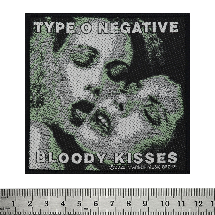 Sew on patch Type O Negative "Bloody Kisses" (ofp-004)