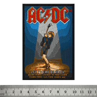 Sew on patch AC/DC - Let There Be Rock (ofp-014)