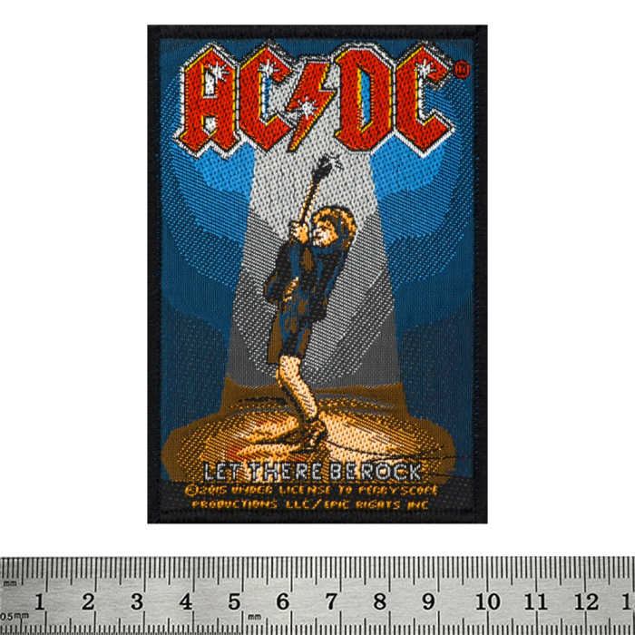 Sew on patch AC/DC - Let There Be Rock (ofp-014)