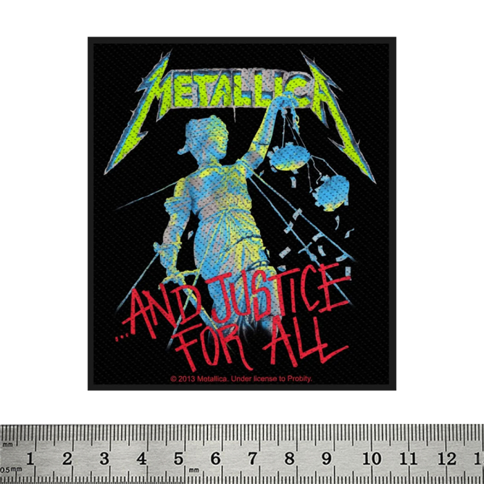 Sew on patch Metallica "And Justice For All" (ofp-020)