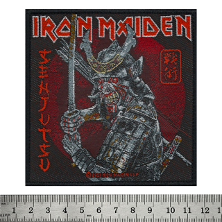 Sew on patch Iron Maiden "Senjutsu" in blister (ofpb-027)