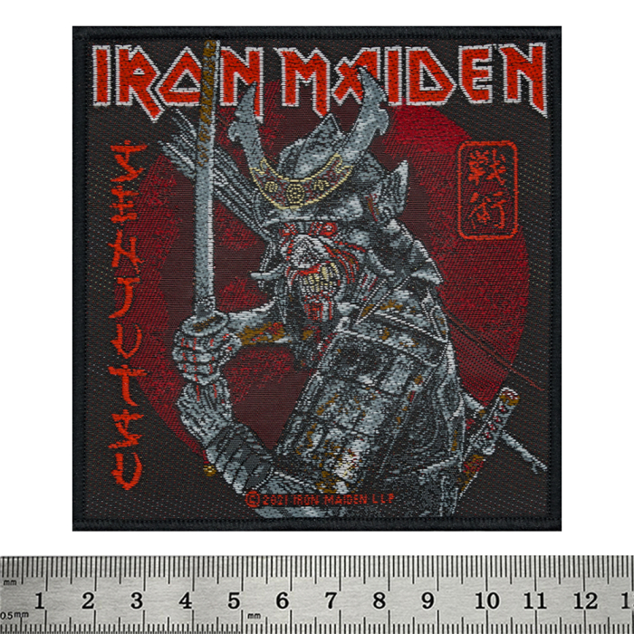 Sew on patch Iron Maiden "Senjutsu" in blister (ofpb-027)