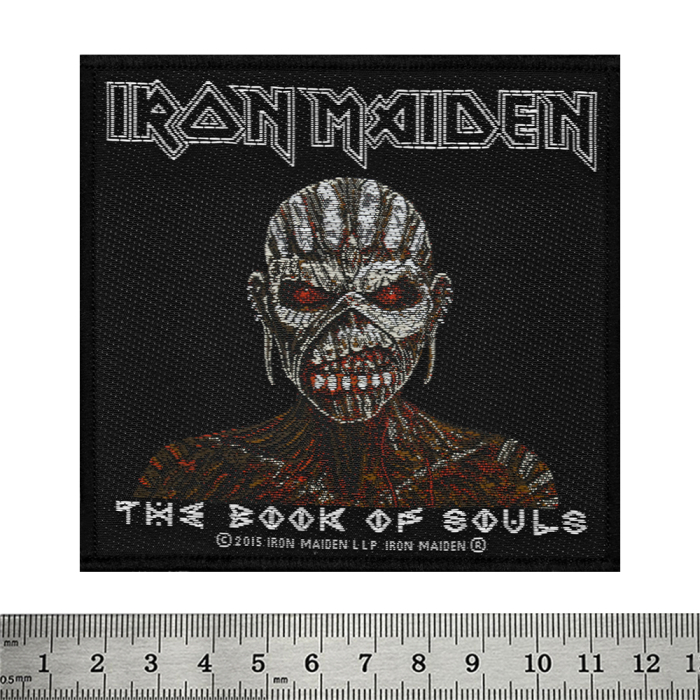 Sew on patch Iron Maiden "The Book Of Souls" in blister (ofpb-029)