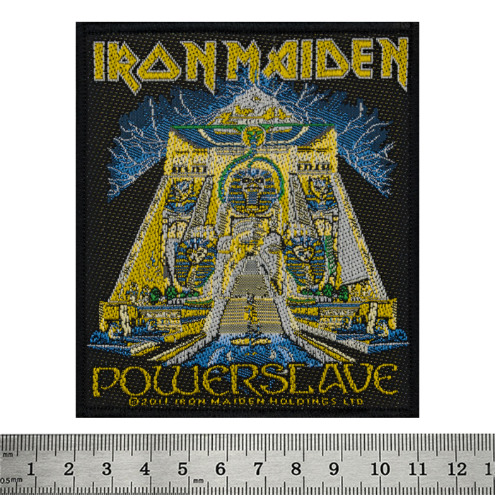 Sew on patch Iron Maiden "Powerslave" in blister (ofpb-031) Sew on patch Iron Maiden "Powerslave" in blister (ofpb-031)