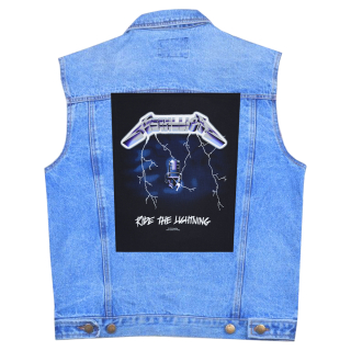 Metallica "Ride the Lightning" Back Patch (olbp-004)