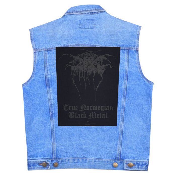 Darkthrone - True Norvegian Black Metal Back Patch (olbp-017)