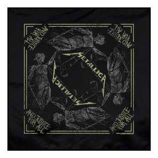 Metallica "And Justice For All" Bandana (olb-003)