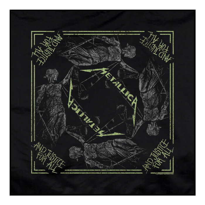 Metallica "And Justice For All" Bandana (olb-003)