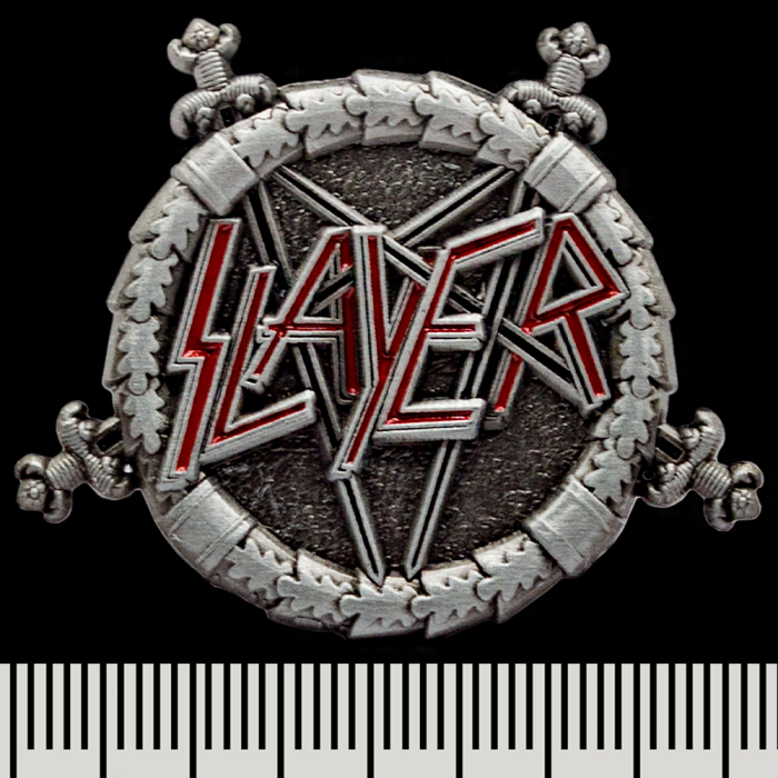 Slayer (logo on the pentagram) Pin (pnol-006)