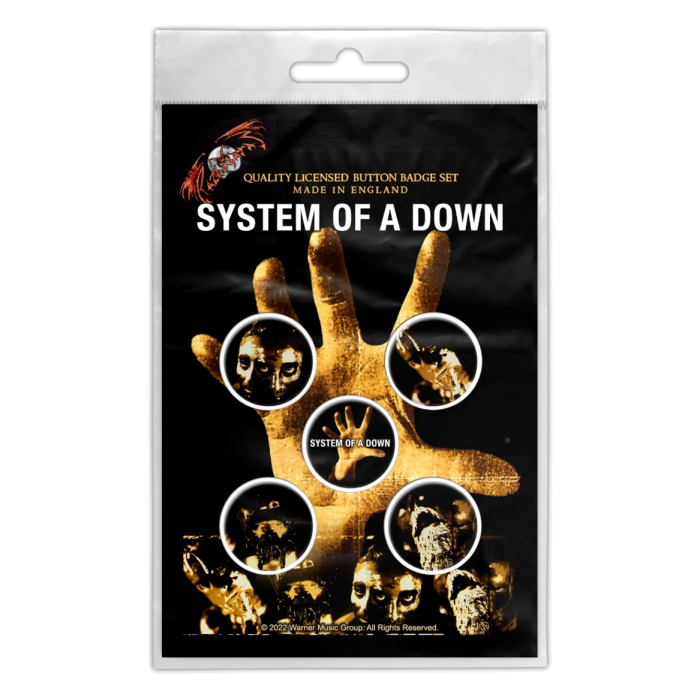 Gift icon set SYSTEM OF A DOWN - HAND (iol-012)