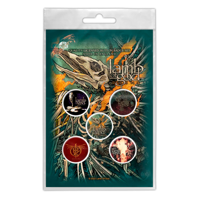 Gift icon set LAMB OF GOD - OMENS (iol-013)