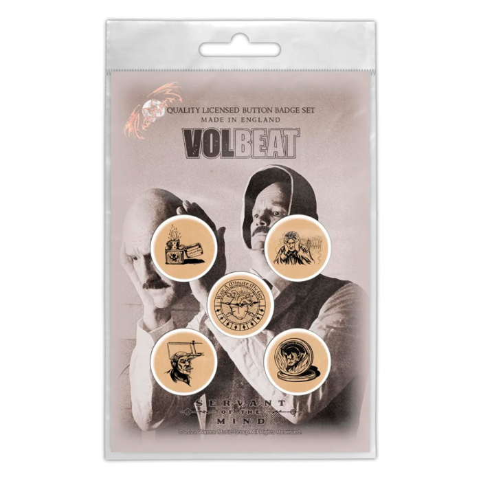 Gift icon set VOLBEAT - SERVANT OF THE MIND (iol-014)