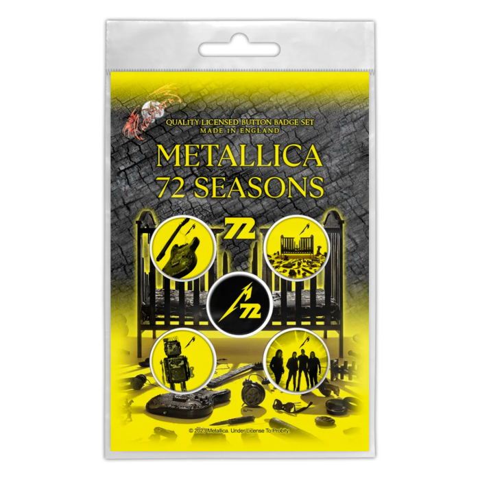 Gift icon set METALLICA - 72 SEASONS (iol-015)