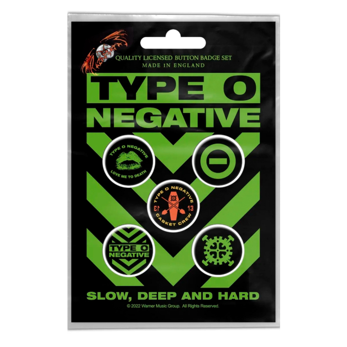 Gift icon set TYPE O NEGATIVE - SLOW, DEEP & HARD (iol-018)