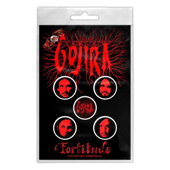 Gift icon set GOJIRA - FORTITUDE (iol-022)