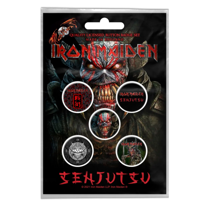 Gift icon set IRON MAIDEN - SENJUTSU (iol-032)