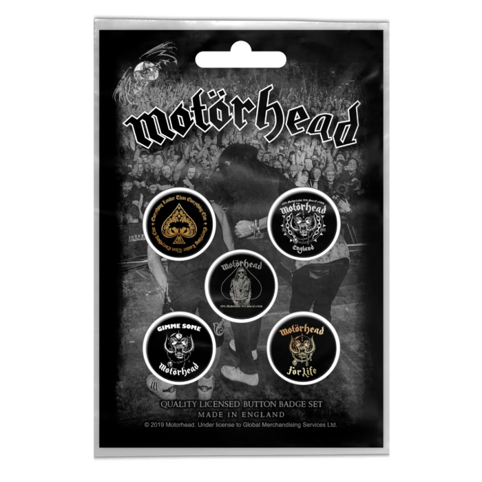 Gift icon set MOTORHEAD - CLEAN YOUR CLOCK (iol-036)