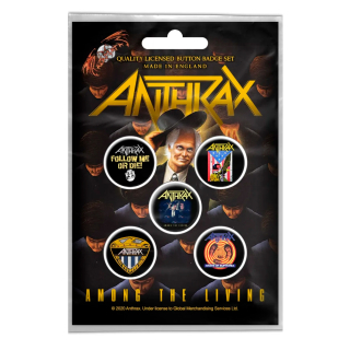 Gift icon set ANTHRAX - AMONG THE LIVING (iol-037)