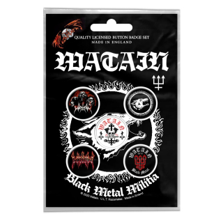 Gift icon set WATAIN - BLACK METAL MILITIA (iol-040)