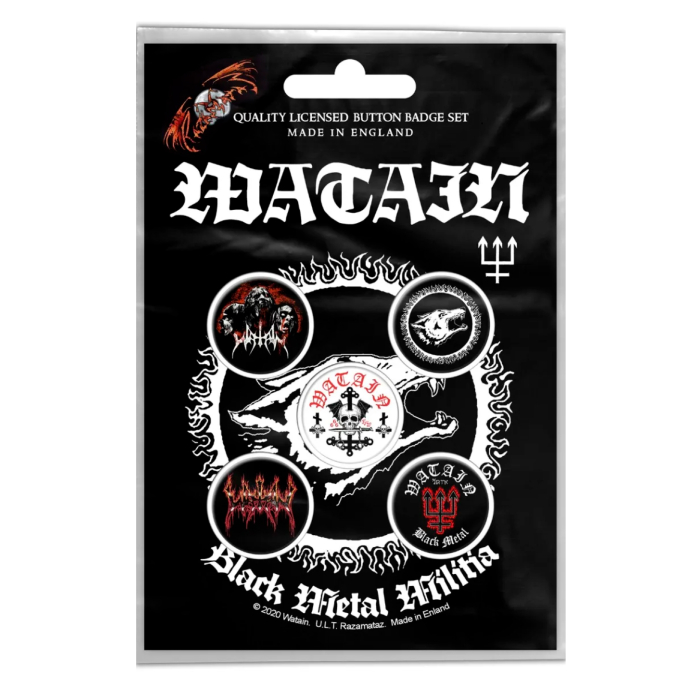 Gift icon set WATAIN - BLACK METAL MILITIA (iol-040)