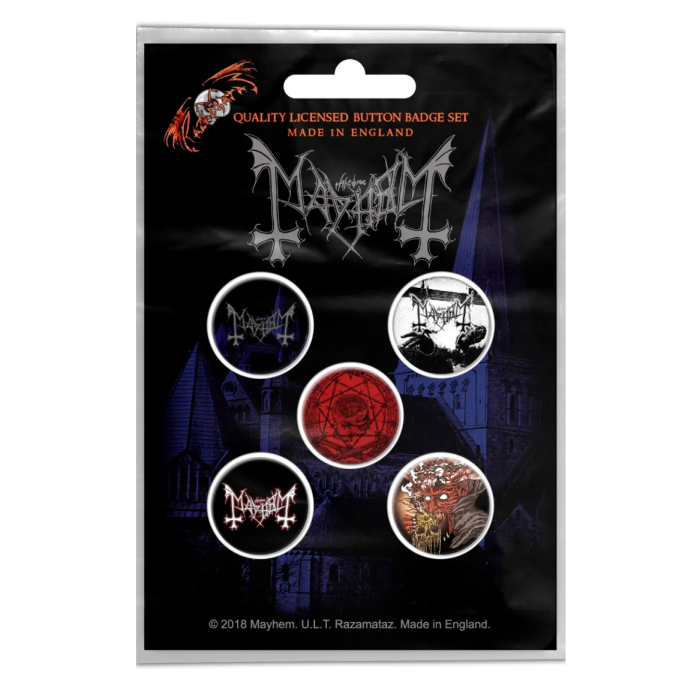 Gift icon set MAYHEM - DE MYSTERIIS DOM SATHANAS (iol-044)