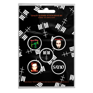 Gift icon set MARILYN MANSON - CROSS LOGO (iol-047)