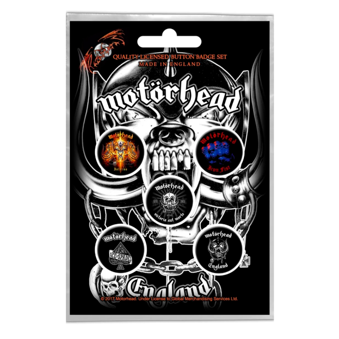 Gift icon set MOTORHEAD - ENGLAND (iol-052)