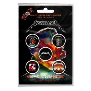 Gift icon set METALLICA - HARDWIRED TO SELF DESTRUCT (iol-055)