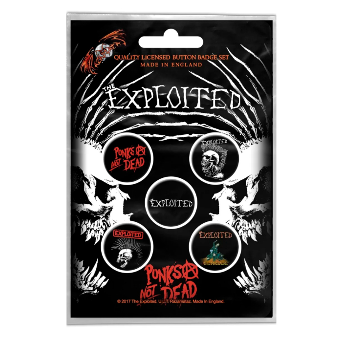 Gift icon set THE EXPLOITED - PUNKS NOT DEAD (iol-056)