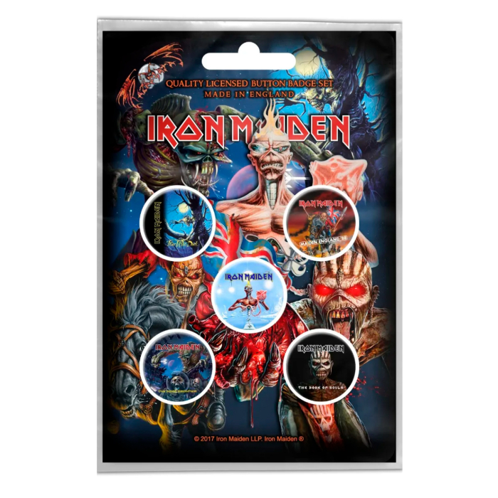 Gift icon set IRON MAIDEN - LATER ALBUMS (iol-061)