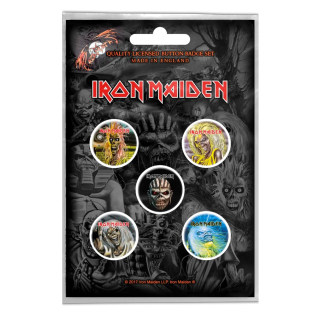 Gift icon set IRON MAIDEN - THE FACES OF EDDIE (iol-062)