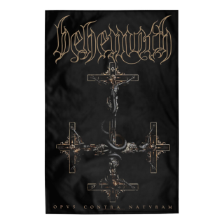 Flag (textile poster) BEHEMOTH - OPVS CONTRA NATVRAM (fol-003)