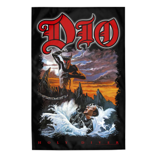 Flag (textile poster) DIO - HOLY DIVER (fol-005)