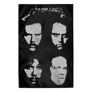 Flag (textile poster) METALLICA - BLACK ALBUM (fol-012)