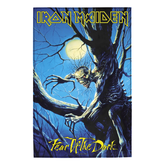 Flag (textile poster) IRON MAIDEN - FEAR OF THE DARK (fol-013)