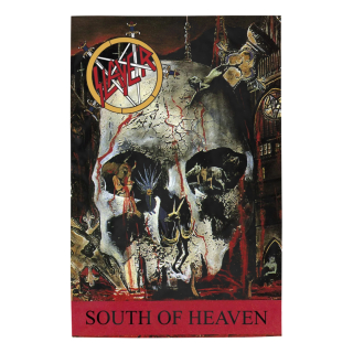 Flag (textile poster) SLAYER - SOUTH OF HEAVEN (fol-017)
