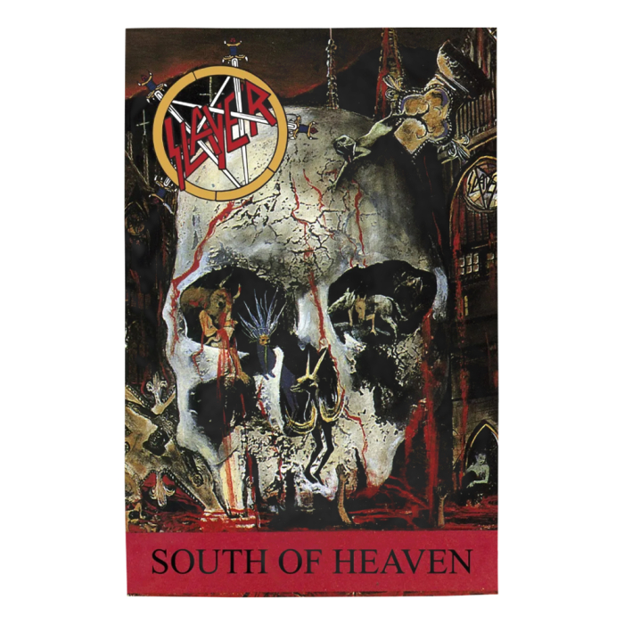 Flag (textile poster) SLAYER - SOUTH OF HEAVEN (fol-017)