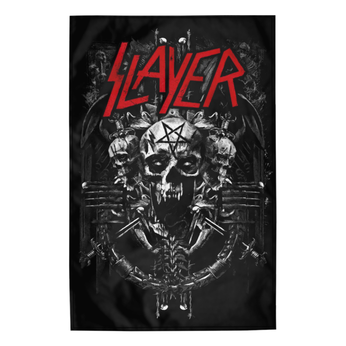 Flag (textile poster) SLAYER - DEMONIC (fol-020)