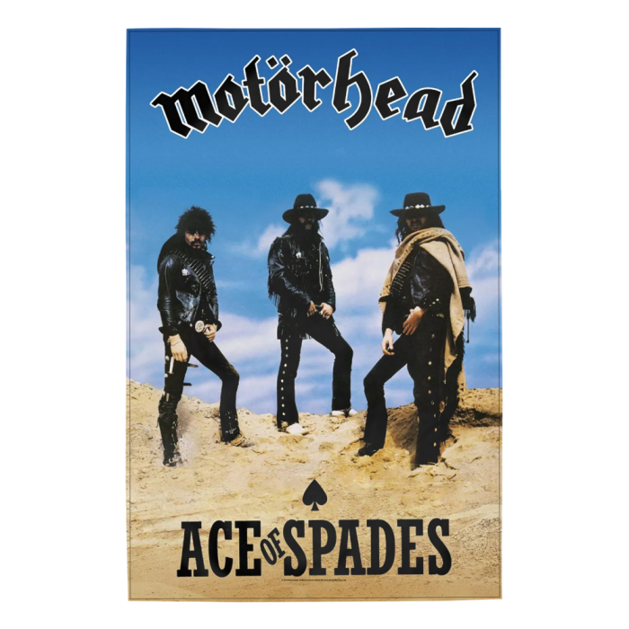 Flag (textile poster) MOTORHEAD - ACE OF SPADES (fol-023)