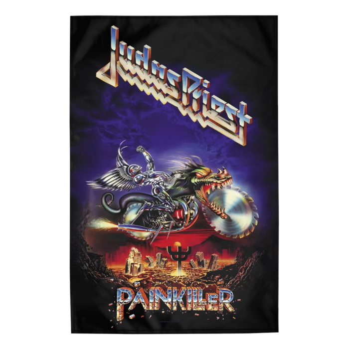 Flag (textile poster) JUDAS PRIEST - PAINKILLER (fol-026)