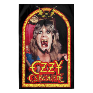 Flag (textile poster) OZZY OSBOURNE - SPEAK OF THE DEVIL (fol-027)
