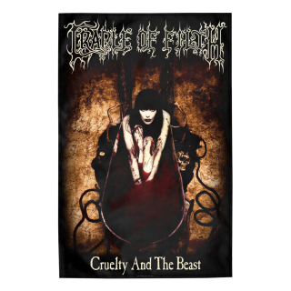 Flag (textile poster) CRADLE OF FILTH - CRUELTY AND THE BEAST (fol-028)
