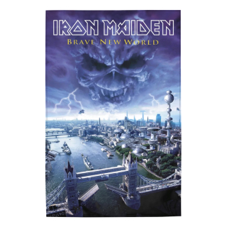 Flag (textile poster) IRON MAIDEN - BRAVE NEW WORLD (fol-030)