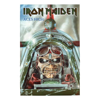 Flag (textile poster) IRON MAIDEN - ACES HIGH (fol-031)