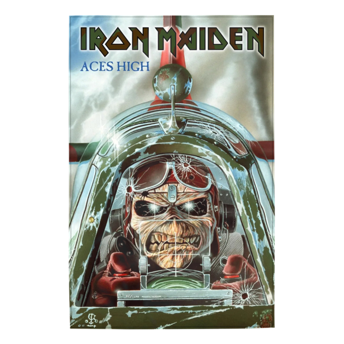 Flag (textile poster) IRON MAIDEN - ACES HIGH (fol-031)