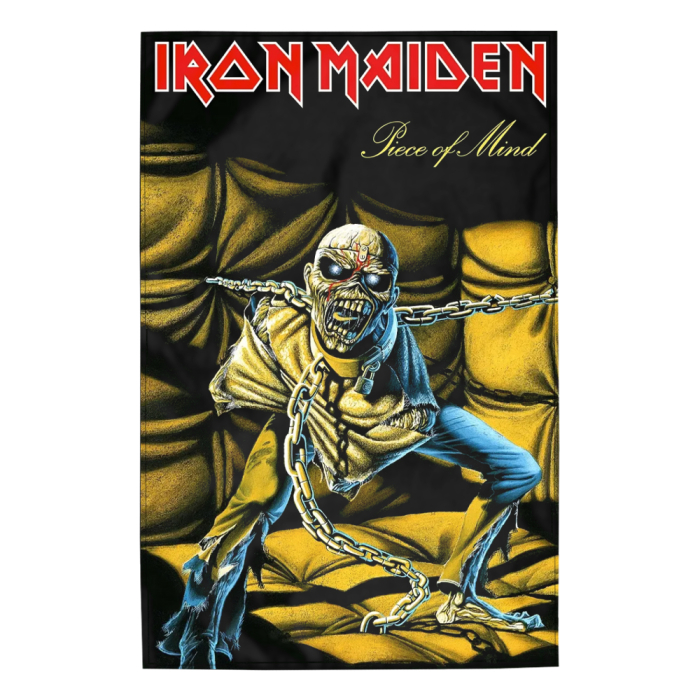 Flag (textile poster) IRON MAIDEN - PIECE OF MIND (fol-037)