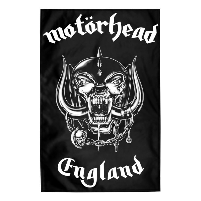 Flag (textile poster) MOTORHEAD - ENGLAND (fol-040)