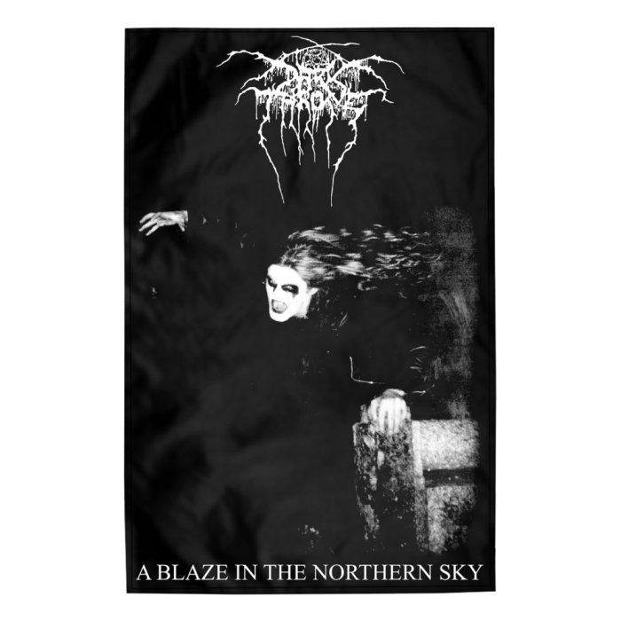 Flag (textile poster) DARKTHRONE - A BLAZE IN THE NORTHERN SKY (fol-046)
