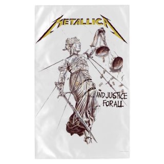 Flag (textile poster) METALLICA - AND JUSTICE FOR ALL (fol-047)