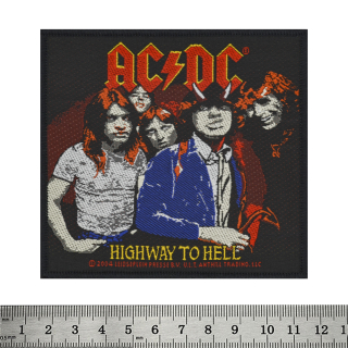 Sew on patch AC/DC - HIGHWAY TO HELL (ofp-036)